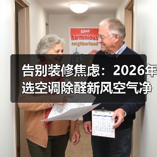 告别装修焦虑：2026年选空调除醛新风空气净化功能看这篇就够了（图4）